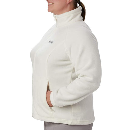 Columbia Women's Standard Benton Springs Full Zip, Chalk