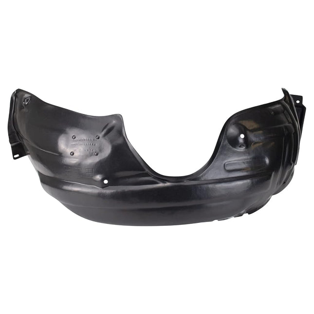 TRQ Front Right Inner Fender Liner Black Passenger