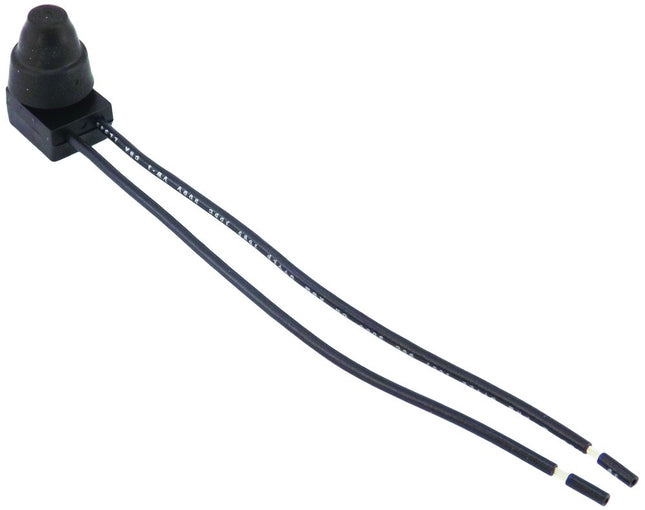 Core Tools CT128-LS-B Black Push Button Waterproof Switch Pack of 10