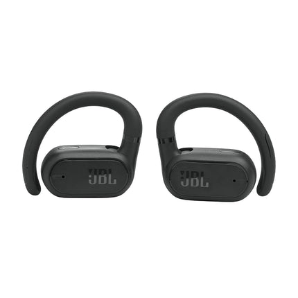 JBL SoundGear Sense - True Wireless Open-Ear Headphones, JBL OpenSound Technology, Splash and dust Resistant, 4 mics for Crisp, Clear Calls, Up to 24 Hours of Battery Life, Plus Speed Charge (Black)