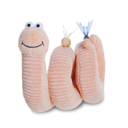 AURORA, 61431, Superworm, Soft Toy, Peach, klein