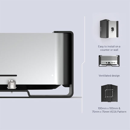 COMPULOCKS Mac Studio Security Stand with Lock Head Included