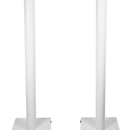 Rockville Pair RS37W V2 Soportes de acero para altavoces de estantería/Monitores de estudio de 37", capacidad de 60 lbs, gestión de cables, almohadillas antivibración, patas ajustables, para audio doméstico y monitorización de estudio