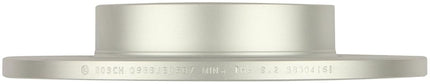 BOSCH 19010307 QuietCast Premium Disc Brake Rotor - Compatible With Select Fiat 500; REAR - Single