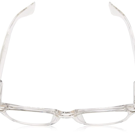 Peepers Clark Non Polarized Square Focus Eyewear-Blue Light Filtering Glasses, Clear Lenses, 2.5 2.5