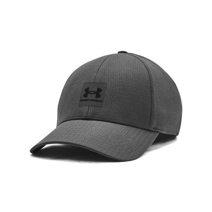 Gorra elástica Iso-chill ArmourVent de Under Armour para hombre, (025) Castlerock / / Black, M-L
