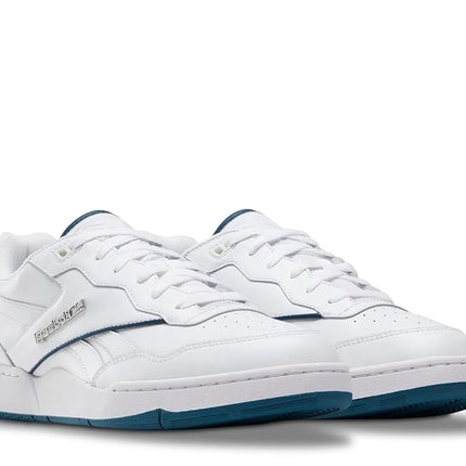 Reebok Men's Bb 4000 II Sneakers, White/Escape Blue, 9.5 Women/8 Men