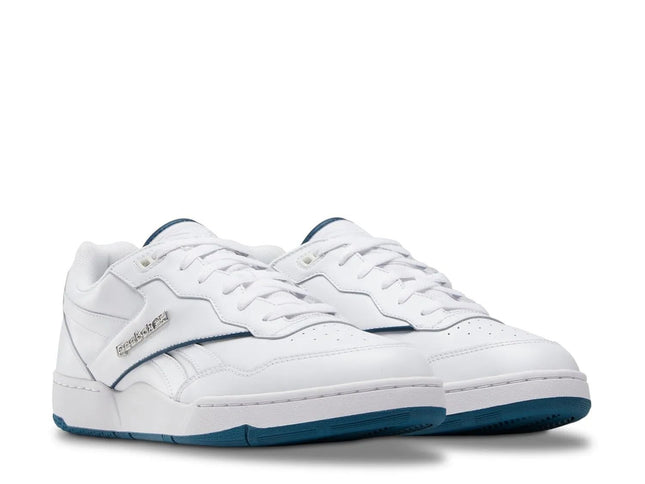 Reebok Men's Bb 4000 II Sneakers, White/Escape Blue, 9.5 Women/8 Men
