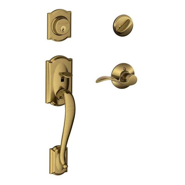 SCHLAGE Camelot Single Cylinder Handleset and Righ