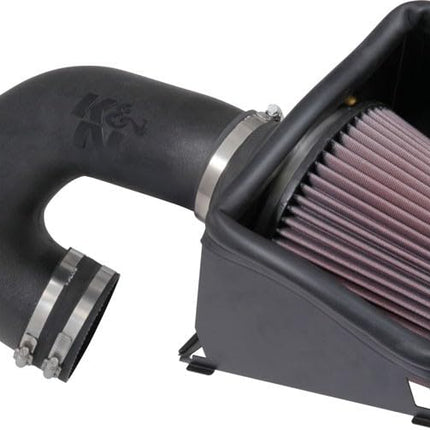 K&N Aircharger Kit Compatible with Ford F150 (Raptor)/Expedition/Navigator 3.5L 2017-2021 (63-2599)