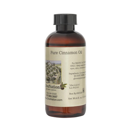 OLIVENATION Cinnamon Scent Essential Oil, 4 Fluid Ounces