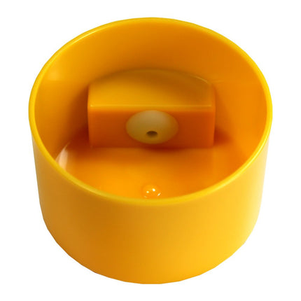 Tightpac America Minivac 1-Ounce Vacuum Sealed Dry Goods Storage Container, Clear Body/Yellow Cap