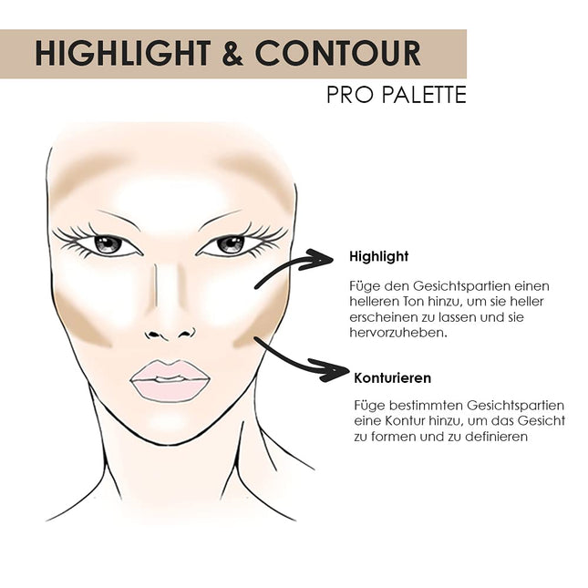 NYX Professional Makeup Highlight & Contour Pro Palette