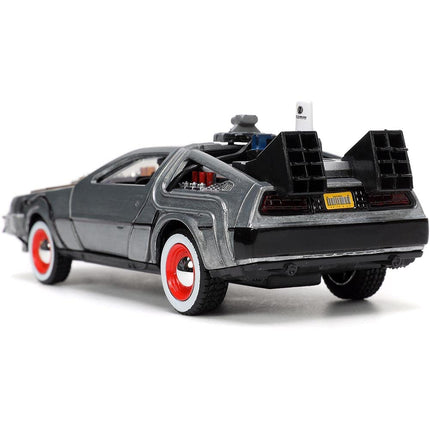 Back to The Future Part III 1:32 Time Machine Die-cast Car, Toys for Kids and Adults