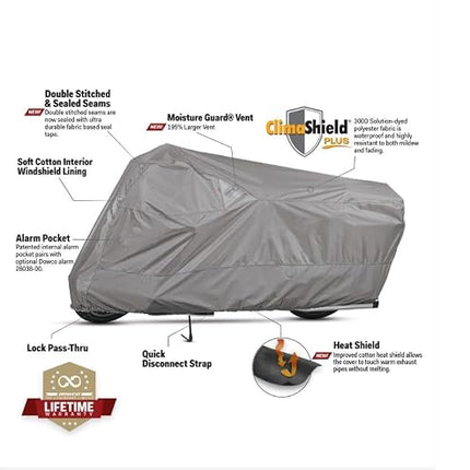 Dowco 50002-07 Grey Medium Motorcycle Cover