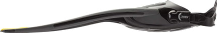Cressi Frog Plus Open Heel Scuba Dive Fins (Made in Italy), Black/Yellow, XS/S (UK 5/7 - EU 35/38)