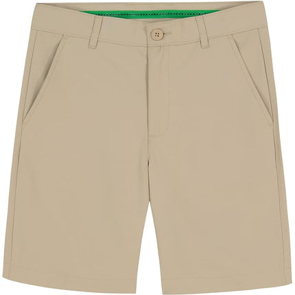 Shorts droits extensibles IZOD Performance Golf Swingflex pour garçons, coloris Poivre Blanc, taille 18