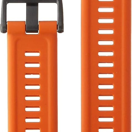 Garmin 22mm QuickFit watch band, Silicone, Ember Orange