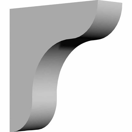 Ekena BKT03X10X11FE 3" W x 10 1/2" D x 11 1/4" H Federal Bracket, Primed