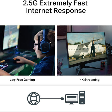 TP-Link 2.5GB PCIe Network Card (TX201) – PCIe to 2.5 Gigabit Ethernet Network Adapter, Supports Windows 11/10/8.1/8/7, Win Server 2022/2019/2016, Linux