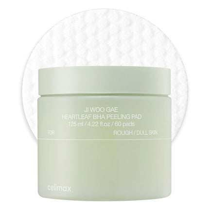 celimax Ji.Woo.Gae Heartleaf BHA Peeling Pad | wit