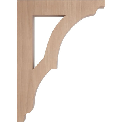 Ekena BKTW01X06X09AVCH 1 3/4" W x 6 1/2" D x 9" H Small Avila Wood Bracket, Cherry