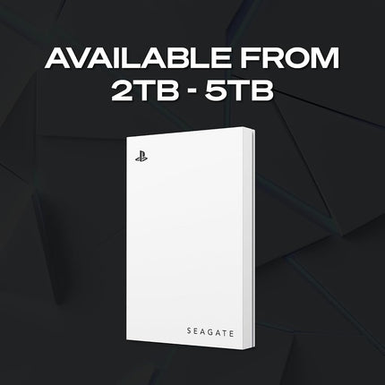 Seagate Game Drive for PS5 5TB External HDD - USB 3.0, Officially Licensed, Blue LED (STLV5000100)