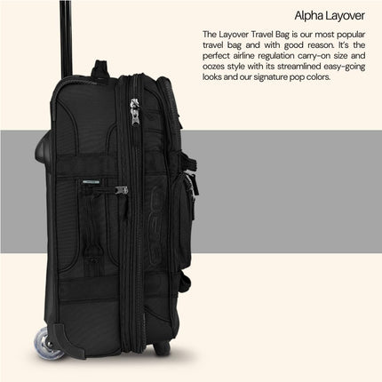 OGIO Layover Reliable Small Luggage/Suitcase Ideal for Traveling (46 Litre Capacity)