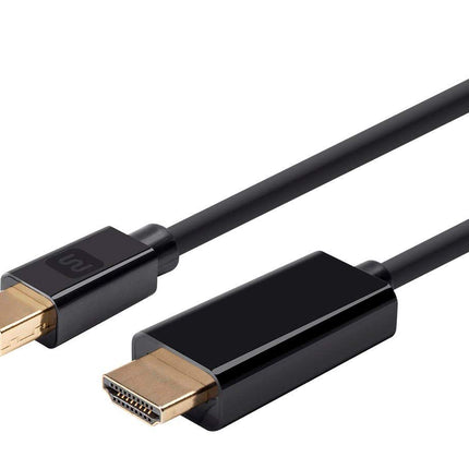Monoprice Mini DisplayPort to HDTV Cable - 15 Feet, Supports Up to Full HD, 1080P Resolution and 3D Video - Select Series