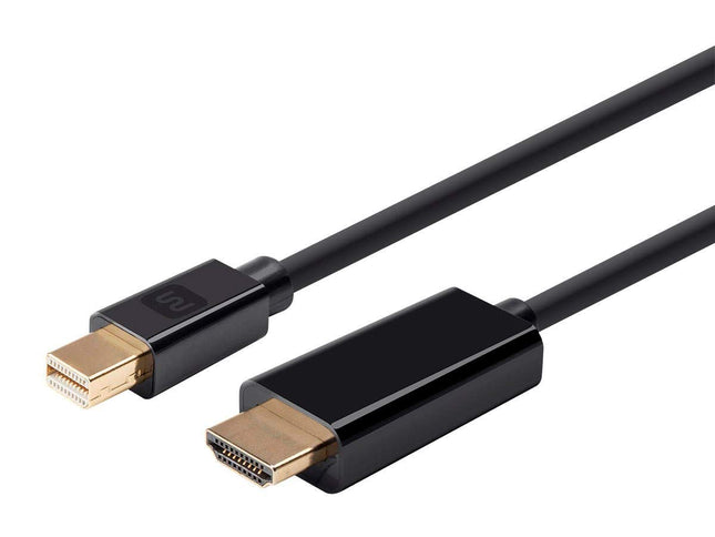 Monoprice Mini DisplayPort to HDTV Cable - 15 Feet, Supports Up to Full HD, 1080P Resolution and 3D Video - Select Series