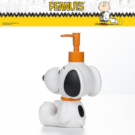 Peanuts Snoopy Soap/Lotion/Hand Sanitizer Resin Pump Dispenser, 12.70 Ounces, (Officially Licensed Product) by Franco Collectibles