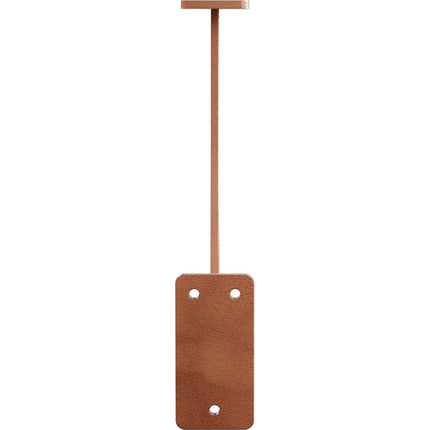 Ekena Millwork BKTM02X11X11BRHCO 2 inch W x 11 inch D x 11 inch H Bradford Steel Bracket, Hammered Copper
