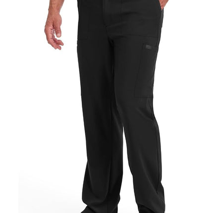 Dickies EDS Essentials by Men's Drawstring Cargo Scrub Pant Large Black