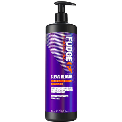 Fudge Professional Original Clean Blonde Shampoo, 