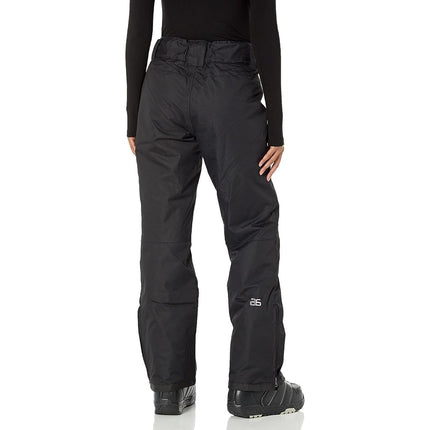 ARCTIX Women's Insulated Snow skiing pants, Black, XS Tall UK