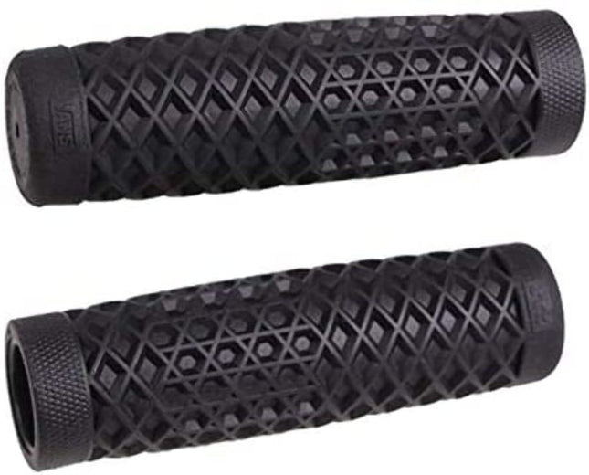 Poignées de moto CULT X Vans 1 pouce noires sans bride