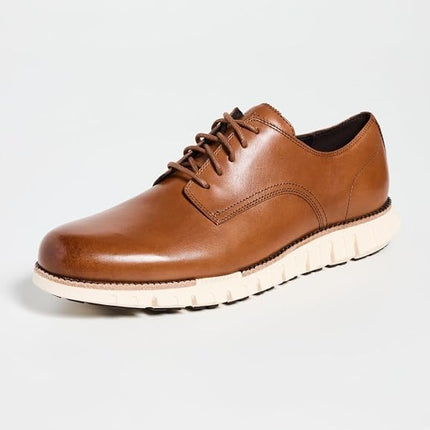 Cole Haan Zg Remastered Plain Toe Oxford para hombre, color British Tan/Ivory, 11 UK
