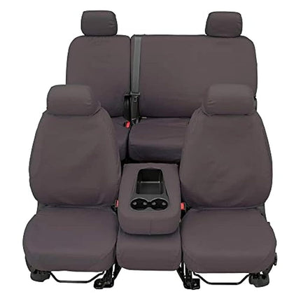 Covercraft SS7432PCGY SeatSaver Second Row Custom Fit Seat Cover for Select Ram 1500 Models - Polycotton (Grey)