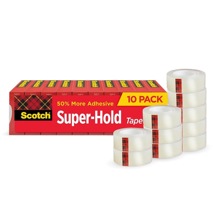 Scotch Brand Super-Hold Tape, Strong and Durable, 