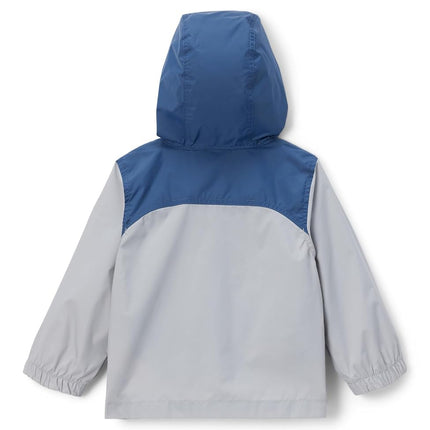 Columbia Youth Boys Glennaker Rain Jacket, 2024 Columbia Grey/Dark Mountain, Large