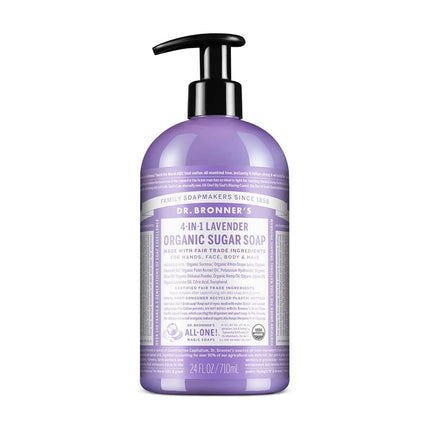Dr. Bronner's Organic Sugar Soap Baby - Lavender, 