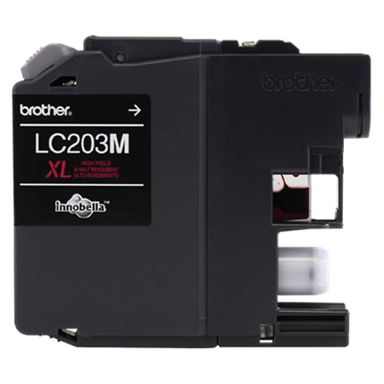 Brother Printer LC203M High Yield Ink Cartridge, Magenta, 550