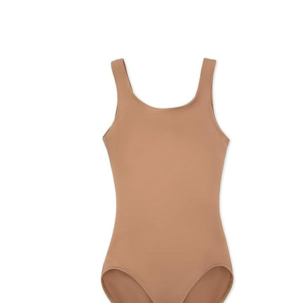Capezio Women's Tank Leotard,Light Suntan,Medium