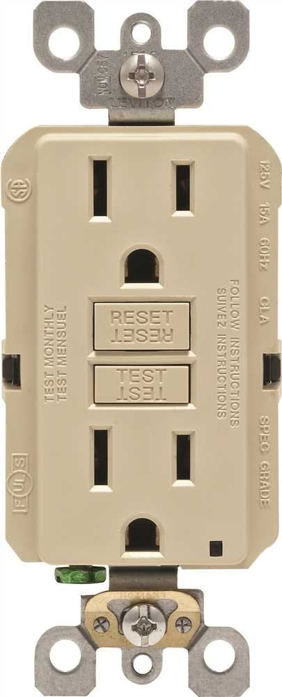 Leviton GFNT1-HGI 15A-125V Extra-Heavy Duty Hospit