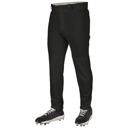 CHAMPRO Pantalones de béisbol cónicos Triple Crown 2.0 para niño, color negro