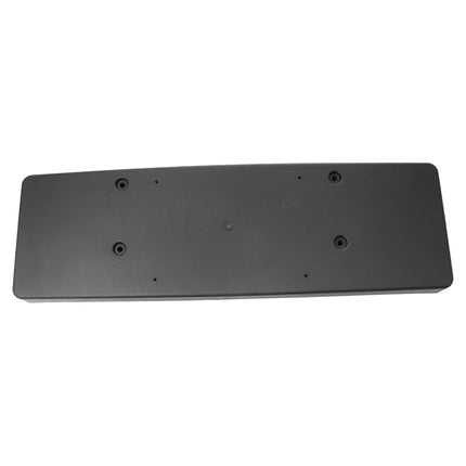 TRQ Front License Plate Bracket Black Compatible w