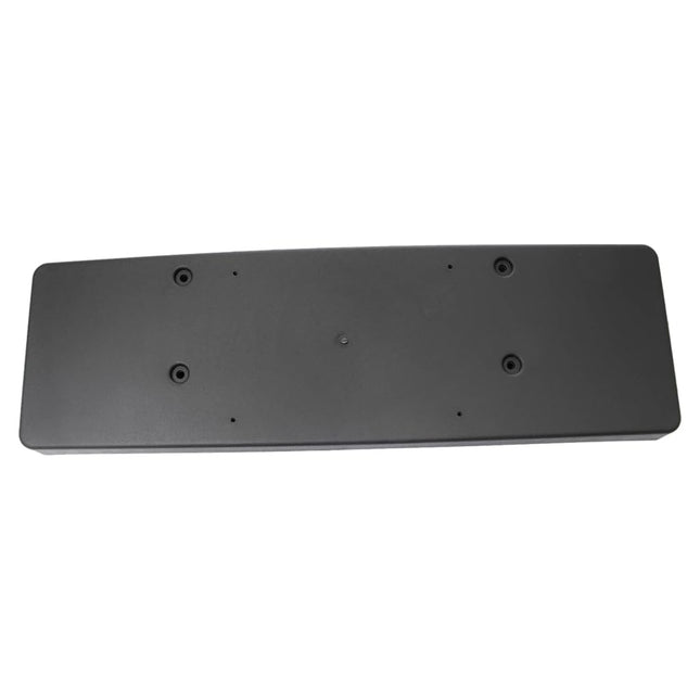 TRQ Front License Plate Bracket Black Compatible w