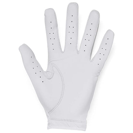 Under Armour Men's Full Finger Gloves Men's UA Iso-Chill Golf Glove, White, 1370277-100, RSM