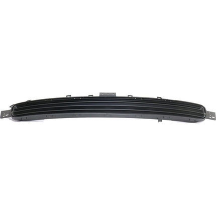 Bumper Grille For 2014-2015 Infiniti Q50 Center Textured Black Plastic