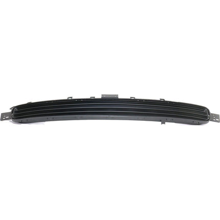 Bumper Grille For 2014-2015 Infiniti Q50 Center Textured Black Plastic